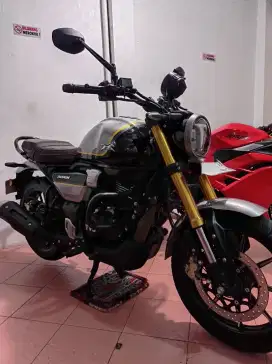 Moge TVS Ronin 225 TD ABS Abu Original Like New Siap Touring