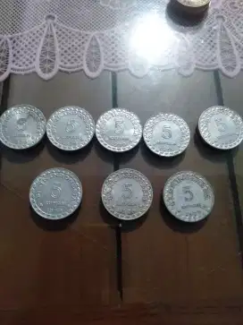 Koin 5 rupiah tahun 1979