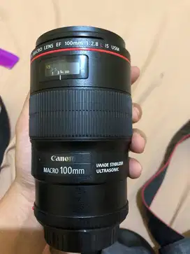 Jual Canon EF 100mm f/2.8L Macro IS USM (NEGO)