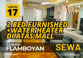 Sewa 2 Bedroom Furnished Ada WaterHeater Di Atas Mall Bassura City