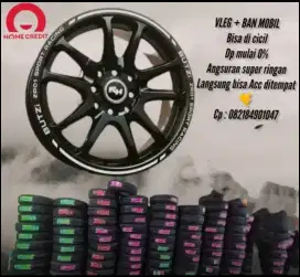 BAN + VELG MOBIL, BISA DICICIL, TANPA DP