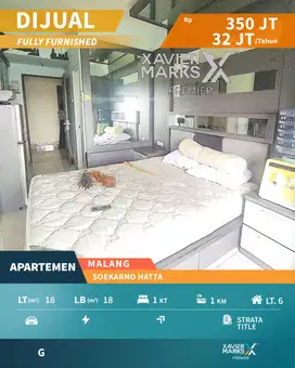 e018 Apartement Murah Siap Huni , Kota Malang