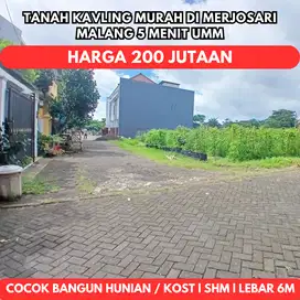 Tanah Kavlingg Murah 5 Menit Kampus UMM Malang