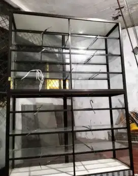 Jual Etalase Kaca Alumunium Lebar Tinggi Lok Jakarta