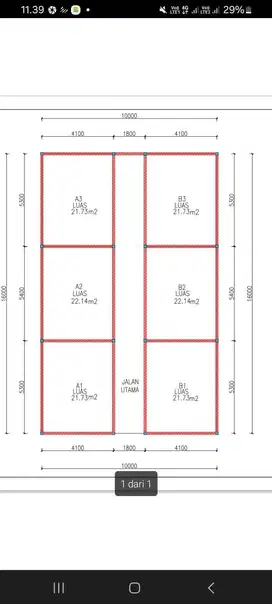 Di Johar jakPus 6 Kavling Siap Bangun, 1 Udah Sold! Tinggal 5 Unit lg!