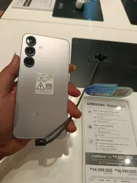 SAMSUNG S25 EDGE , CICILAN CUKUP KTP PROMO 0% FREE 2X