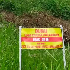 Dijual Tanah Kavling Siap Bangun