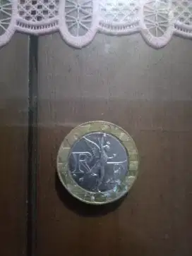 Koin 10 franc 1991
