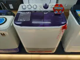 Mesin Cuci 2 Tabung SHARP 9 KG Bisa Cicilan Tanpa DP Gratis 2x Cicilan