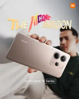 Redmi Note14  ram8/128 bergaransi resmi pasti ORI