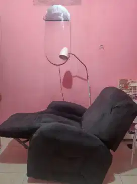 Sofa Recliner + Lampu