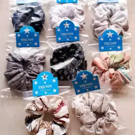 Ikat Rambut Bahan Kain
