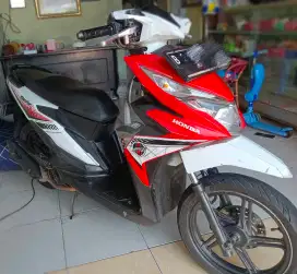 Jual motor beat eco 2017 surat lengkap pajak hidup