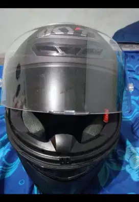 Dijual HELM KYT TT COURSE BLACK DOFF FULL FACE