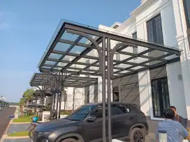 Perbaikan atap bocor dan pasang canopy