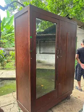 Lemari Jati 2 Pintu