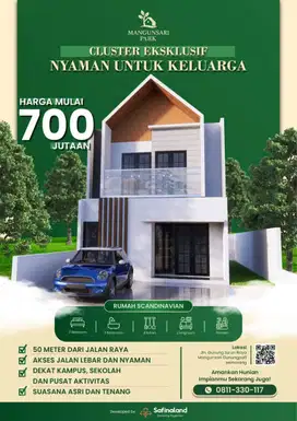 Rumah Baru Minimalis di Mangunsari gunung pati