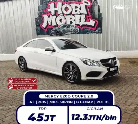 MERCY E200 COUPE 2.0 NOT E250