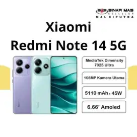 Xiaomi redmi note 14 5g 8/128 purple