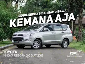 FREE SMART TV TOYOTA INNOVA REBORN 2.0 G AT 2016 SILVER