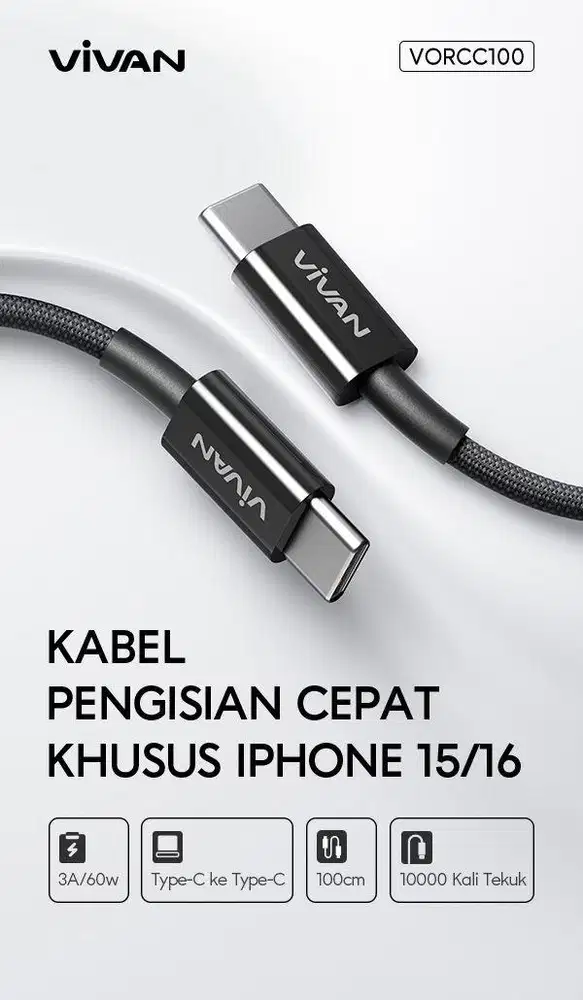 KABEL CHARGER VIVAN VORCC100