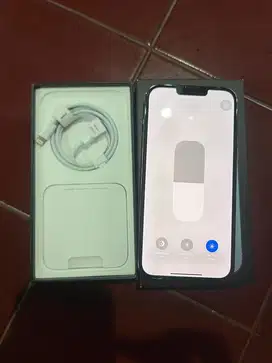 Dijual Iphone 13 Promax 256GB Blue Resmi Ibox Mulus Lengkap