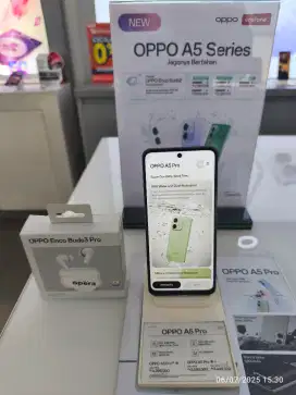 OPPO A5 Pro RAM 8/256GB free Buds3 Pro