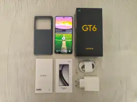 Realme GT 6 12/256 GT6 - Fullset Istimewa, Ex Garansi Resmi