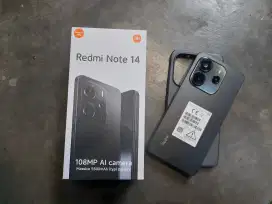 Redmi note 14 4G 8/128 like new (setara tecno camon 40 infinix 50 pro]