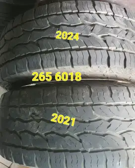 Dunlop grentrek ukuran 265 60 18