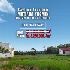Kavling Premium 400 Meter Tugu Kartasura, Cocok Hunian, SHM