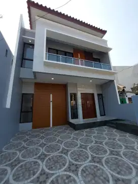 Rumah fress BARU Di Perumahan Duta Kranji - Bintara - Pondok Kopi