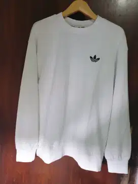 Crewneck ADIDAS PUTIH MEWAH