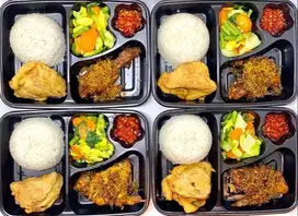 Nasi Kotak Kemasan Bento Catering Paket Box Bento