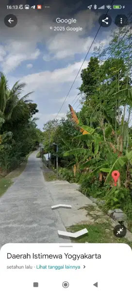 DIJUAL SEBIDANG *TANAH* DI JOGJA (GAMPING)
