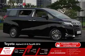 Toyota Alphard 2.5 G Facelift CBU ATPM 2016