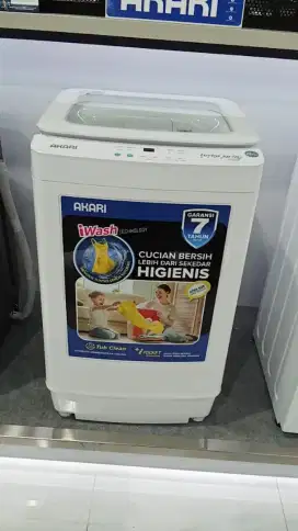 Mesin cuci 1 tabung akari 8KG