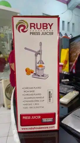Press juicer merk ruby