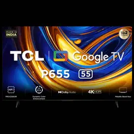 TCL 55P655 Google TV 55 Inch 4K UHD HDR TV