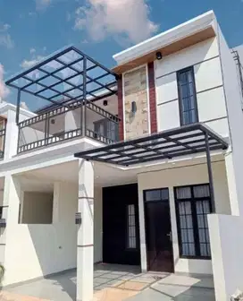 Di jual rumah 2 lantai & Ruko perbatasan Cibubur Jakarta Timur