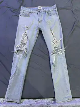 Jeans Denim Stretch PULL&BEAR Size 33