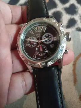 Cerruti 1881 typ 10088-1 chrono jam saja Ori size 45mm Strap Am Ori Ac