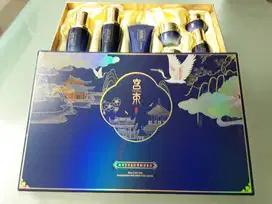 Perawatan kulit muka elegant 1 set merek Cahnsai