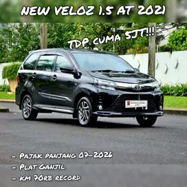 TDP 5JT TOYOTA AVANZA NEW VELOZ 1.5 AT 2021 MATIC HITAM