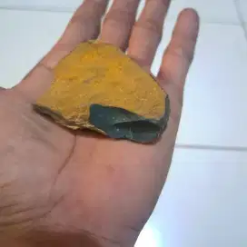 Natural bahan batu akik giok hijau baturaja