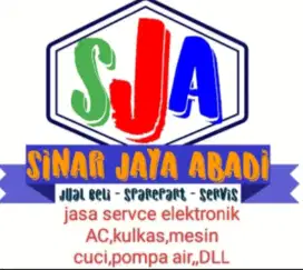 Servce elektronik AC kulkas mesin cuci pompa air,tv dll