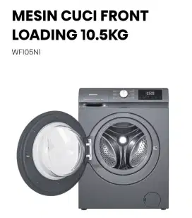 Jual Murah Gratis Antar: Mesin Cuci Hisense Front Loader 10,5kg