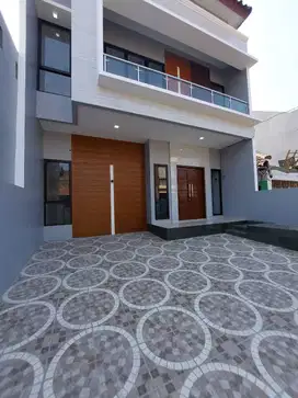 Rumah baru modern 2 lantai di Bintara loka Bekasi Barat