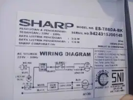 Mesin cuci sharp