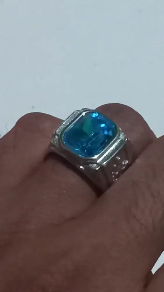 Blue topas  london handmade